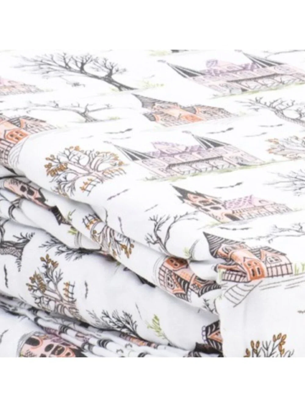 ENVOGUE Halloween Toile Sheet Set